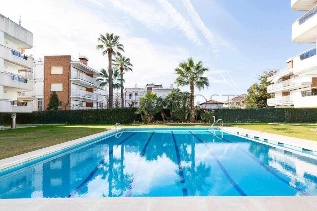 Sitges Arena Dos Piscinas Frente Al Mar Appartement Buitenkant foto