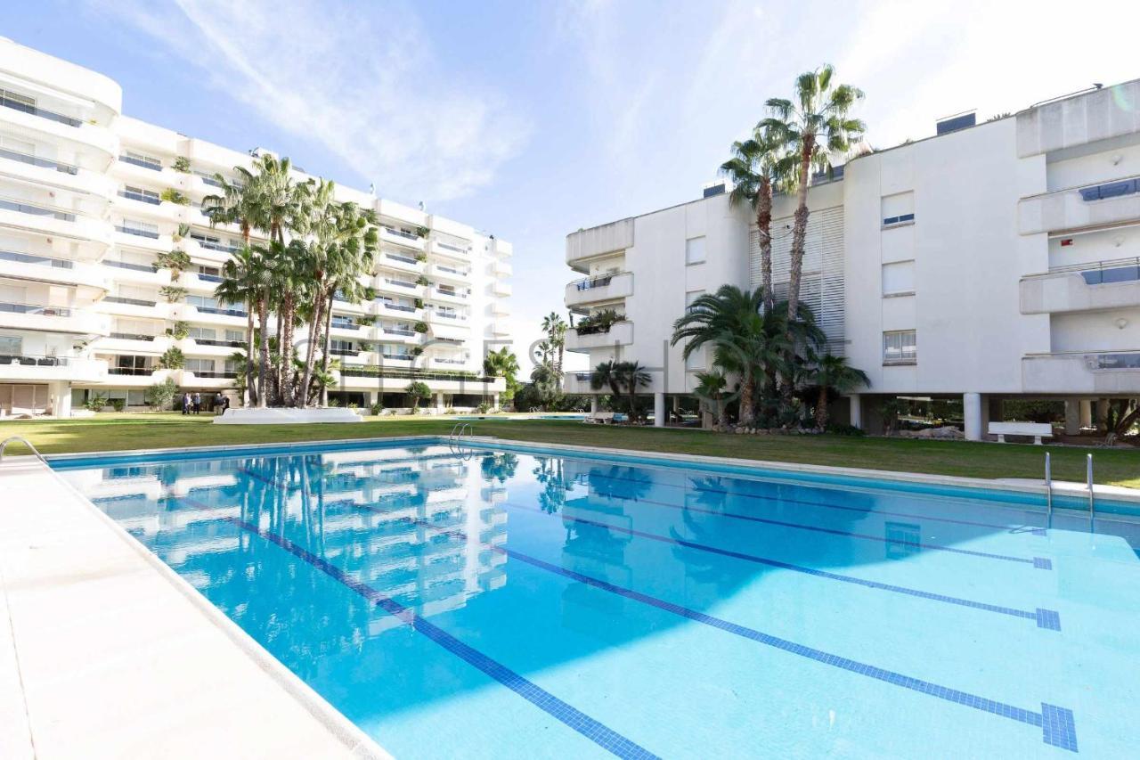 Sitges Arena Dos Piscinas Frente Al Mar Appartement Buitenkant foto