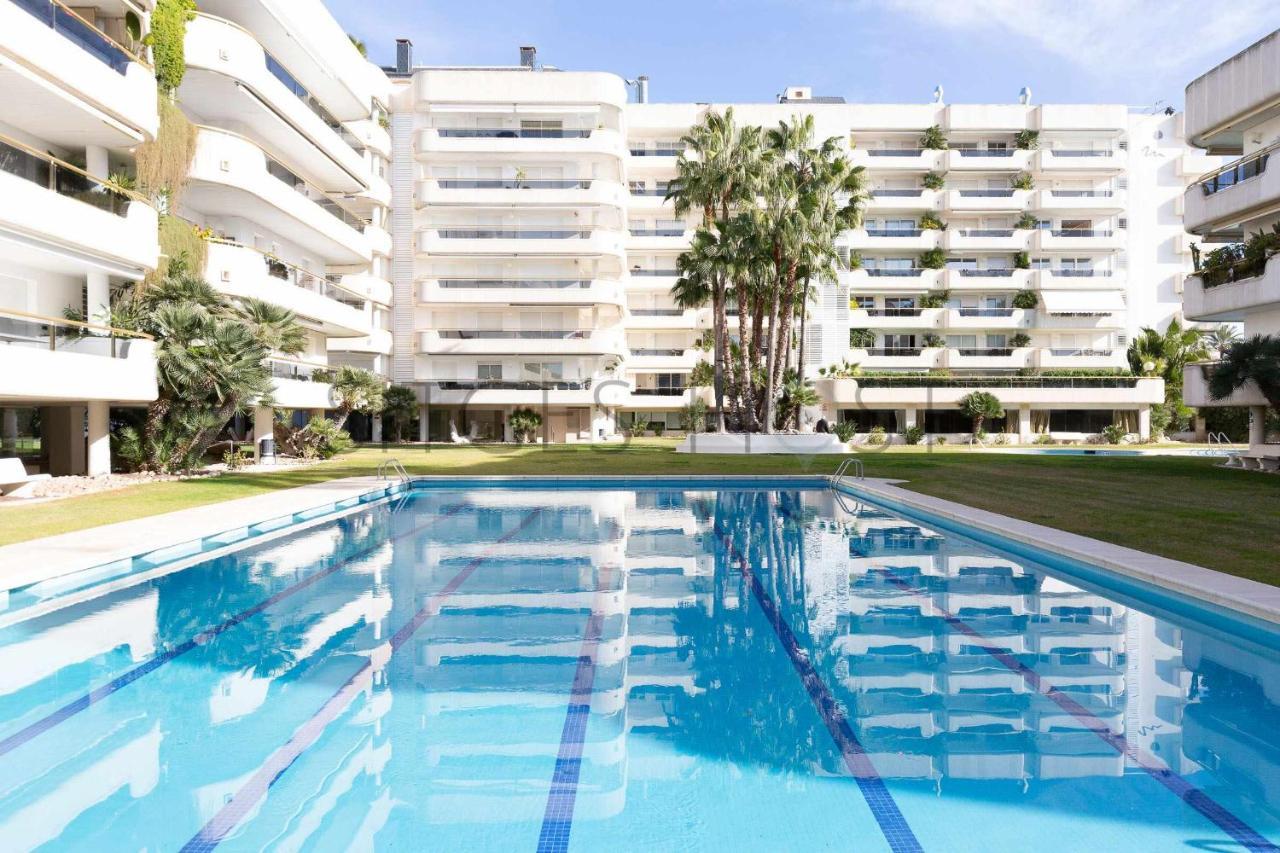 Sitges Arena Dos Piscinas Frente Al Mar Appartement Buitenkant foto